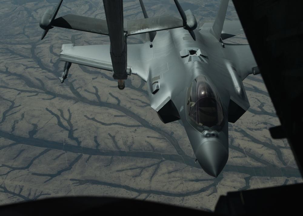 KC-10 supports F-35A's first air interdiction