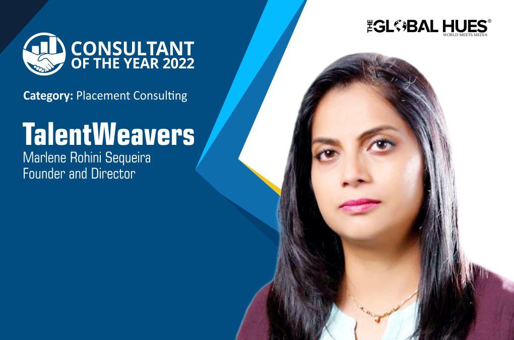 TalentWeavers Marlene Rohini Sequeira Consultant of the year 2022