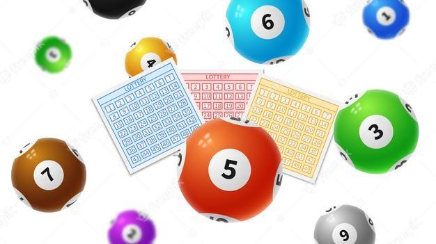 Premium Vector | Lottery balls. bingo gaming victory tickets, keno lottery  play.