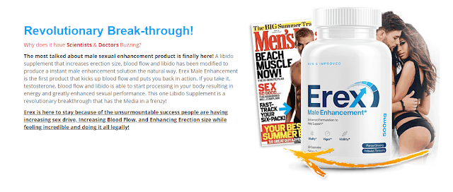 Erex Male Enhancement - Why does it have Scientists amp; Doctors Buzzing? -  Boost Sex Drive, Improve Energy Naturally and more! - PromoSimple Giveaways  Directory