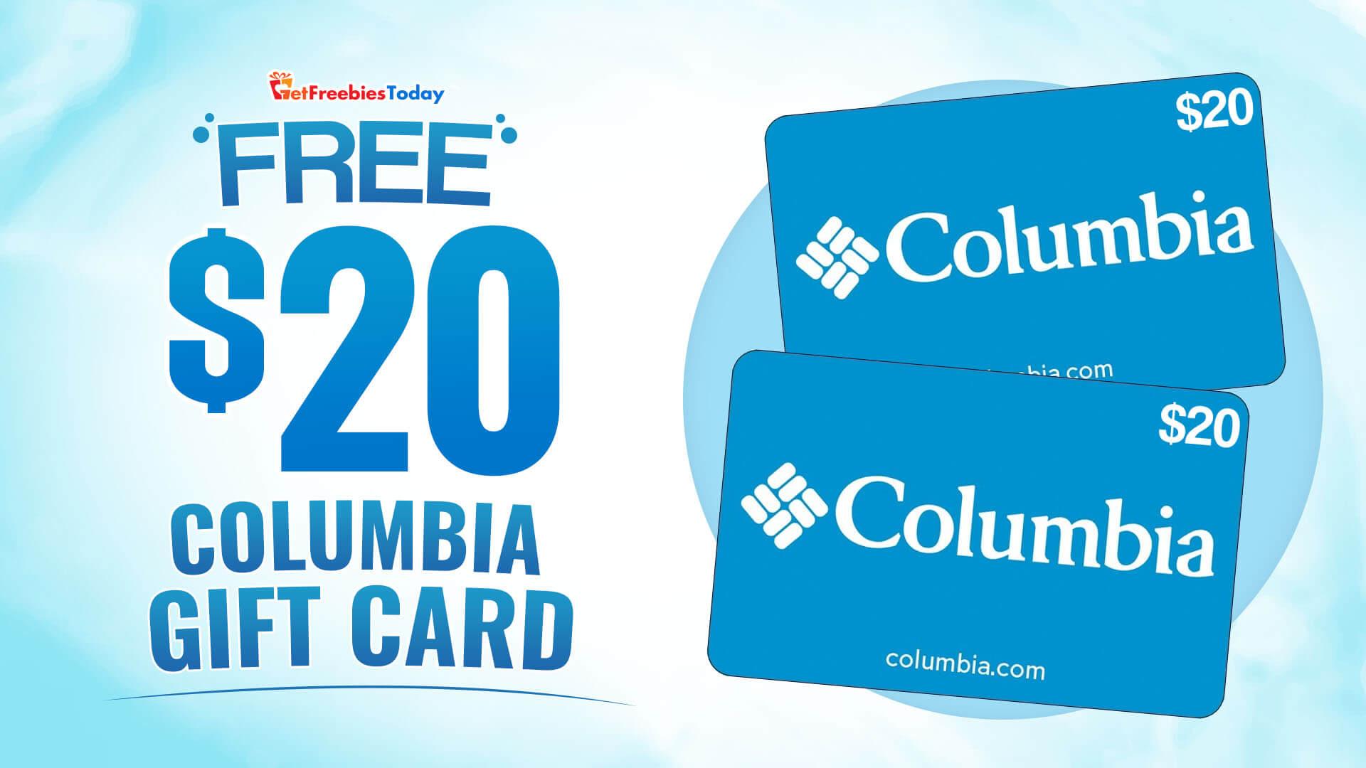 Free 20 Columbia Gift Card JustPaste.it