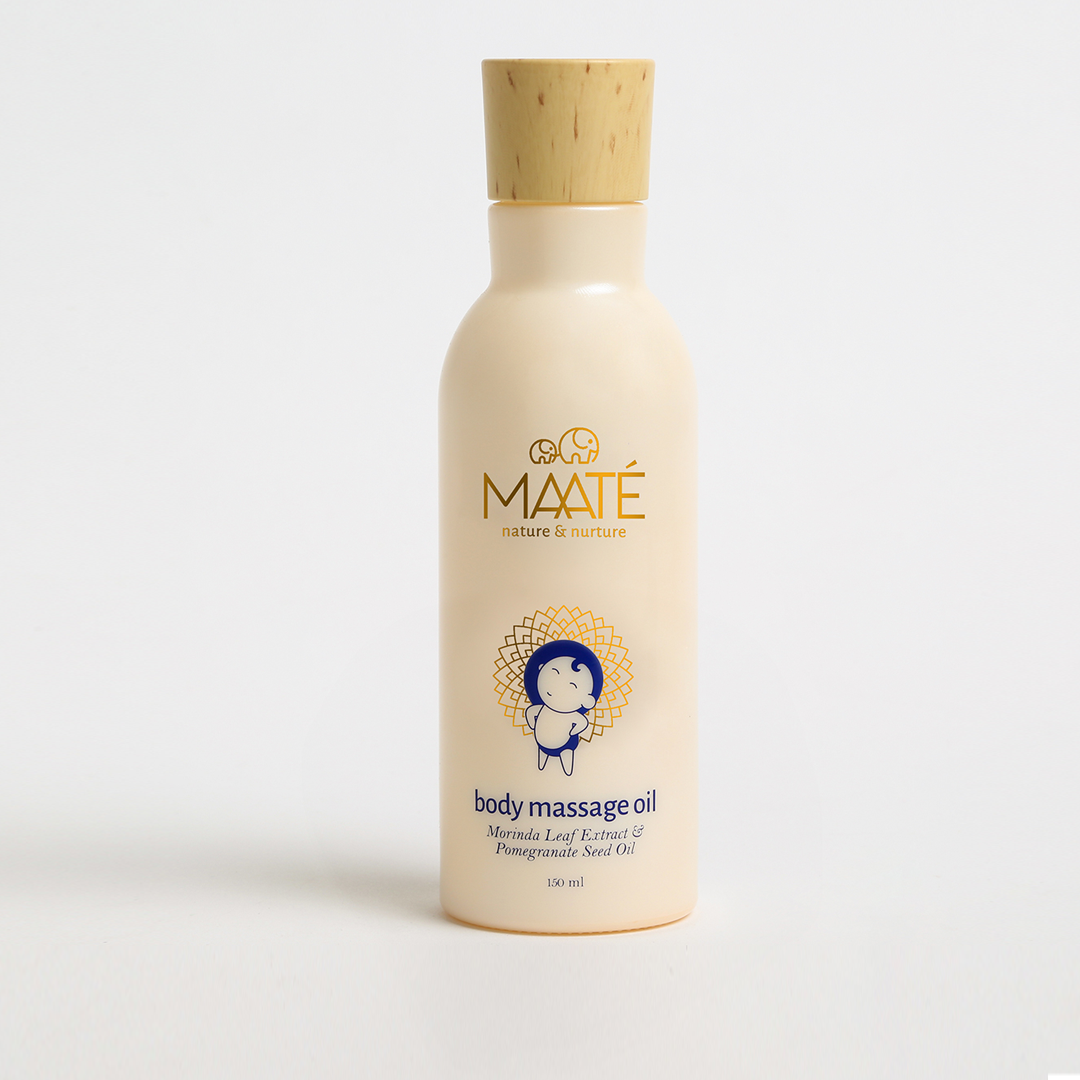 best baby massage oil from Maaté