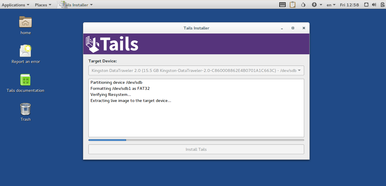 Ошибки tails. Таилс ОС. Tails установка. Настройки для Tails. Tails os USB.