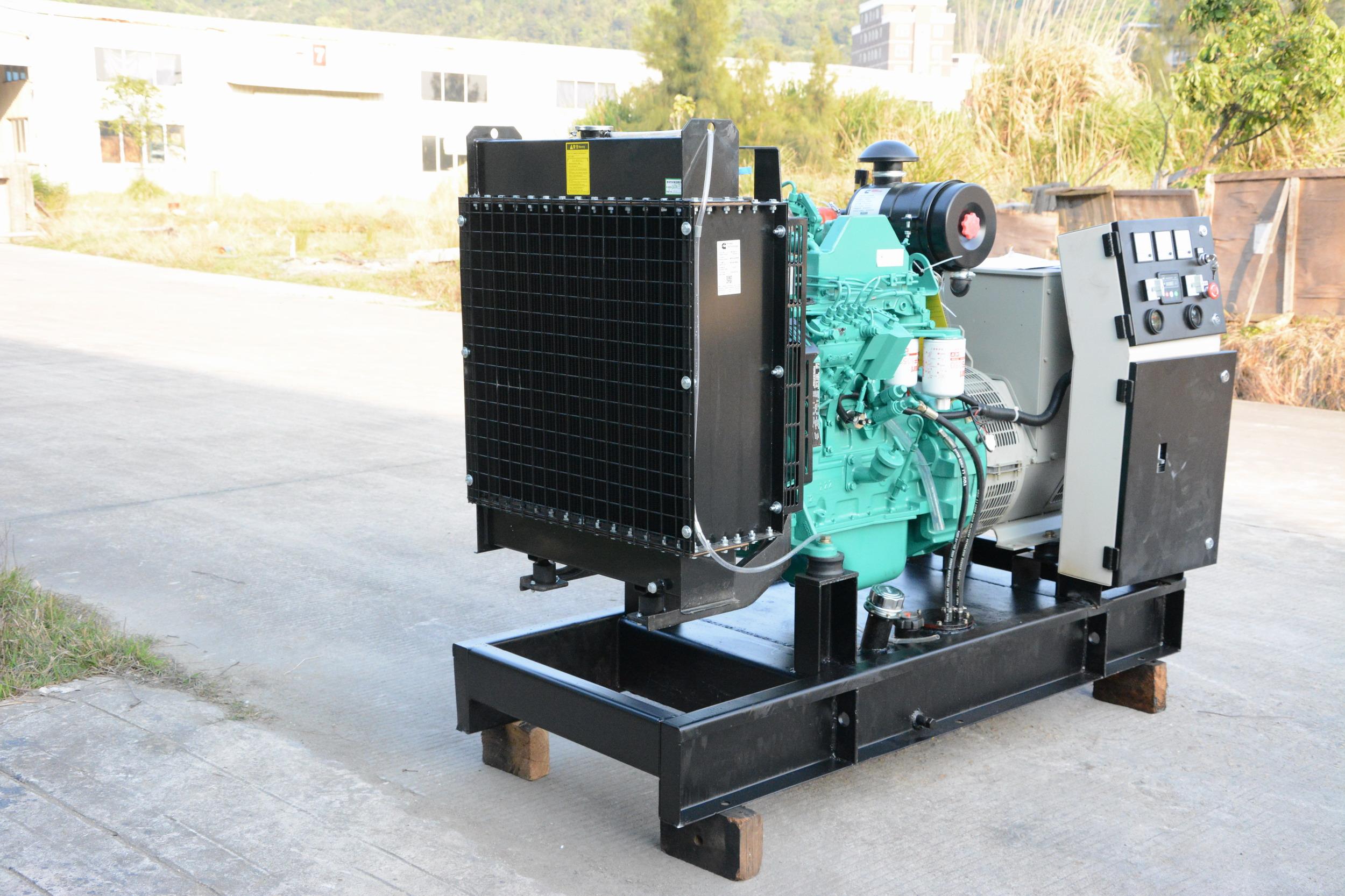cummins diesel engine generator with open-type stamford