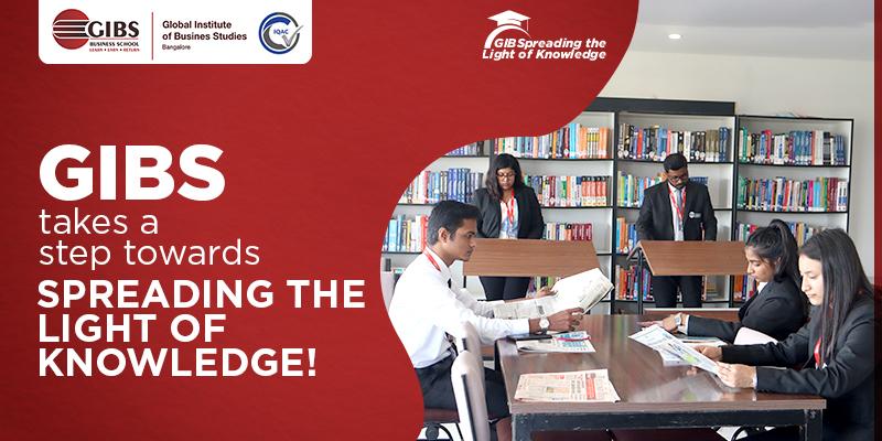 A Step Towards Spreading Knowledge | GIBS B-School Bangalore - Top PGDM ...