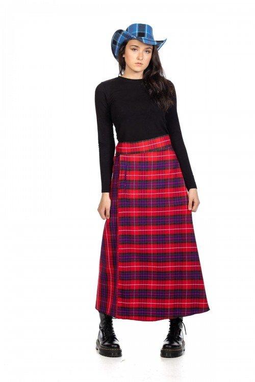 Tartan Maxi Skirt