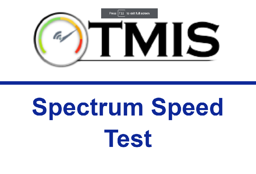 spectrum speed test ookla