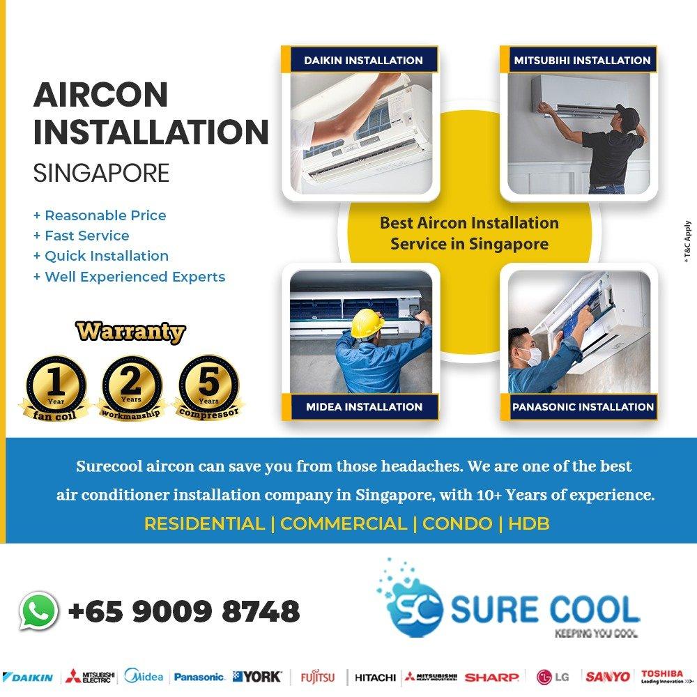 panasonic aircon installation and service