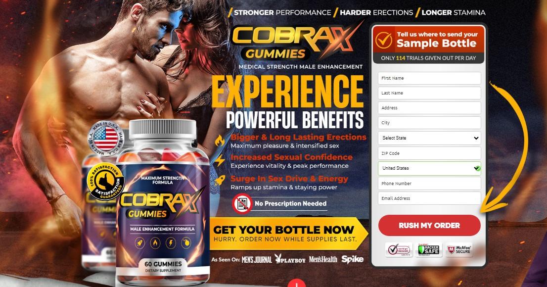 CobraX Gummies | Devfolio