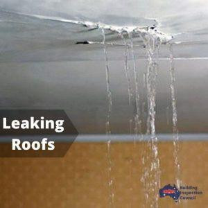 Leaking Roofs - Building Inspection Council