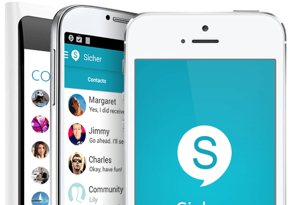 Sicher-privacy-chat-app-iPhone