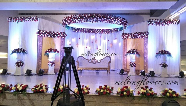 Reception Stage Decoration Chennai