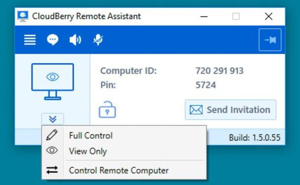 cloudberry remote assistant mac