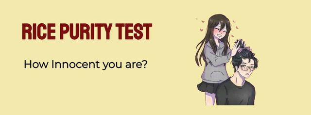 purity test quiz