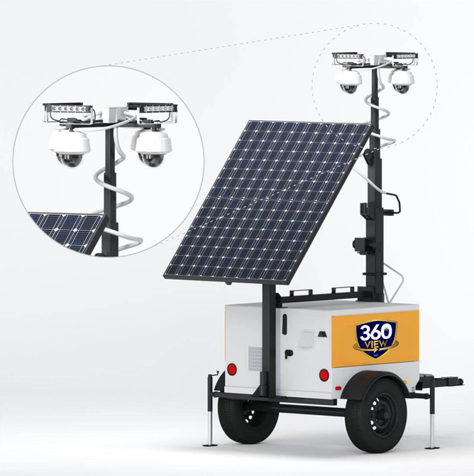 Go For The Best Quality Solar Camera System Trailer Las Vegas