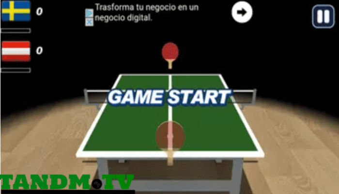 Pong Table Tennis Classic 3D
