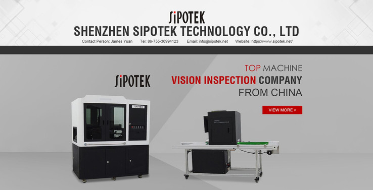 Sipotek Visual Inspection Machine