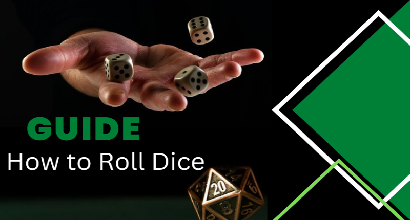 guide how to roll dice