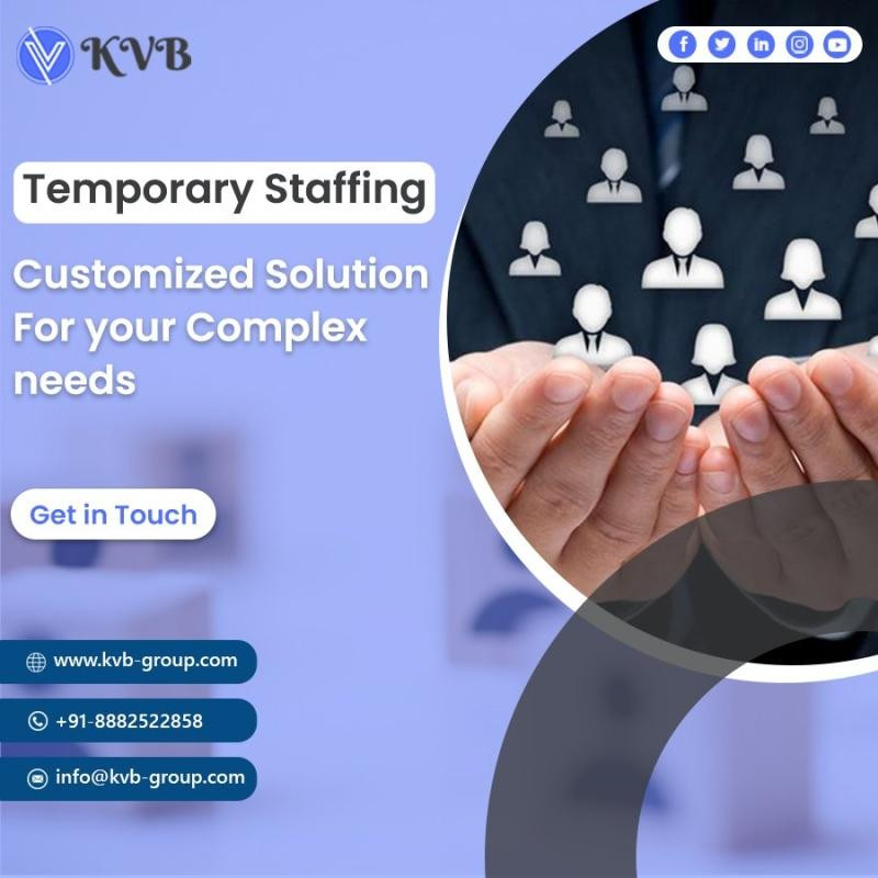 Hire the best Temp Staffing Agency in India | KVB Staffing Solutions