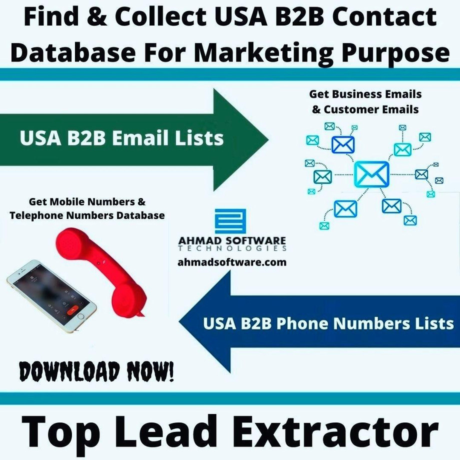 How Can I Build My Own USA B2B Email & Phone Leads For Marketing Purposes?