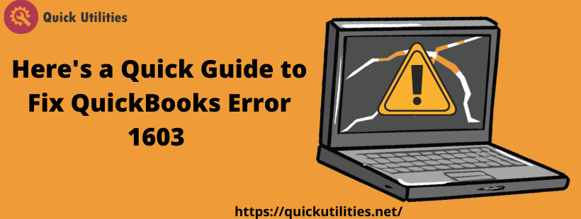 5 Common Ways to Resolve QuickBooks Error 1603