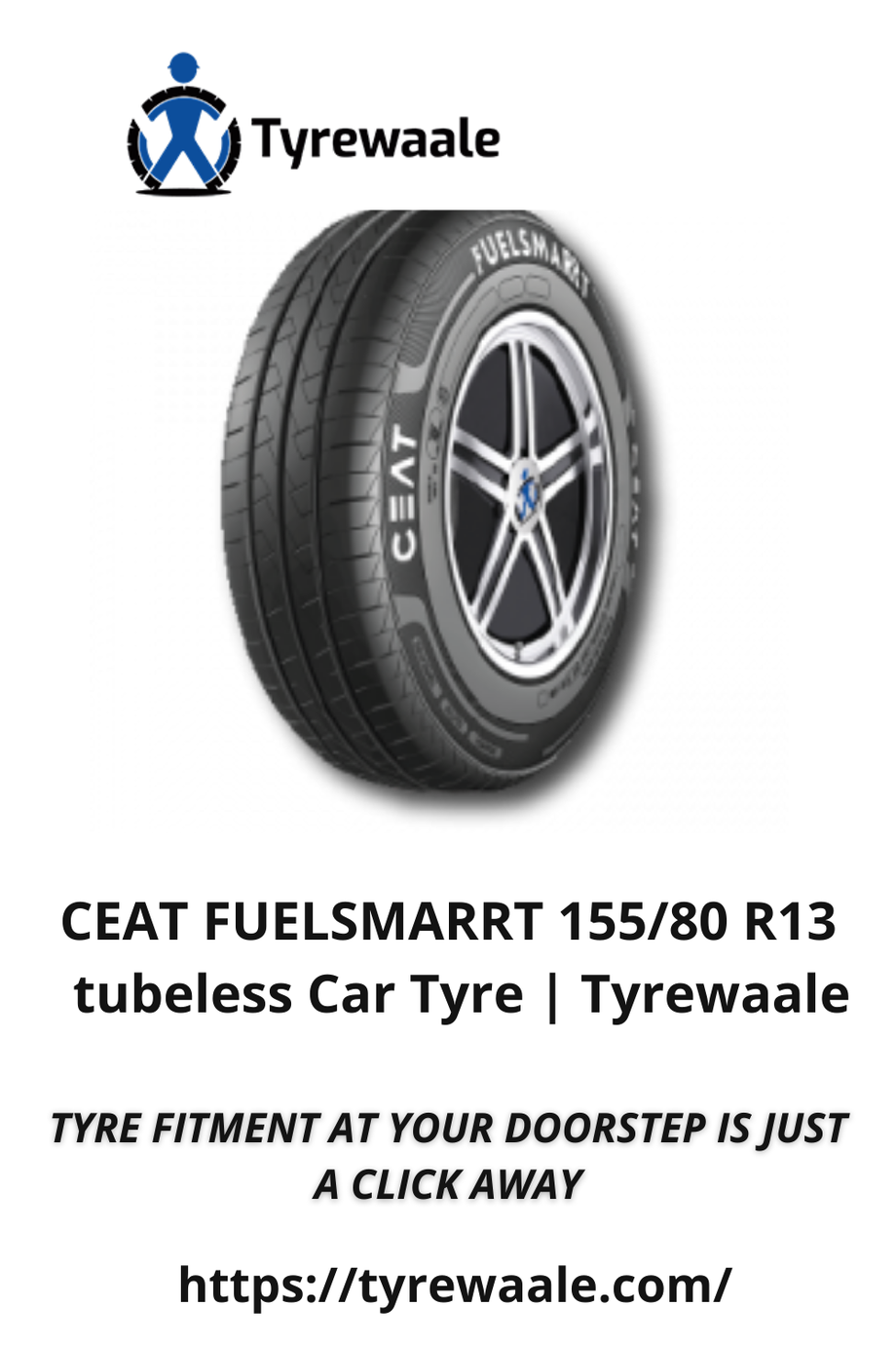 ceat 155 80 r13 tubeless tyre price