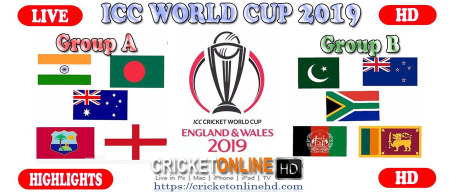 live world cup 2019 match streaming