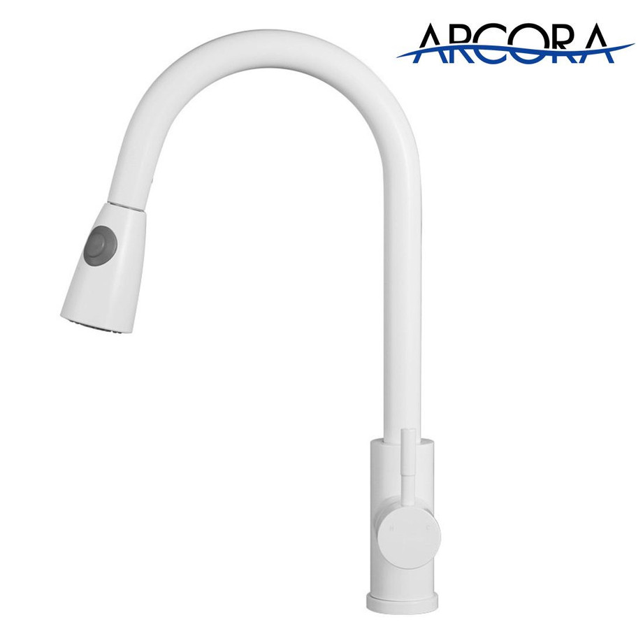 19arcorawhitekitchenfaucetpulldown.jpg