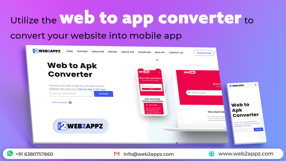 Utilize the  to App Converter to Convert Your site Into Mobile