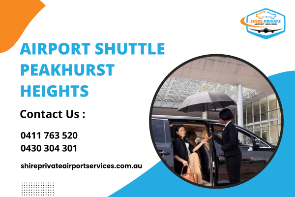 Round the Clock Airport Shuttle in Peakhurst Heights from Shire Private Airport Services