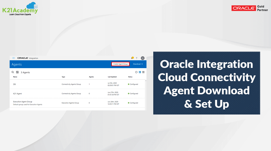 Oracle Integration Cloud Connectivity Agent Download And Set Up ...