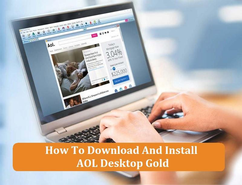aol desktop gold download is not in downloads folder