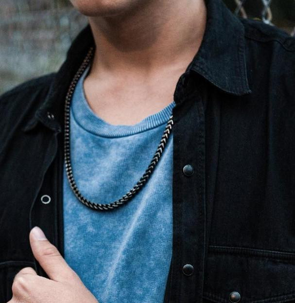 mens black stainless steel necklace.jpg